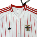 Camisola COM BOTÃO S L B x Originals branca 2025/26 - style baseball LANÇAMENTO