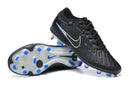 Chuteira Nike Tiempo Legend 10 FG - Preta e Azul - Pack Shadow
