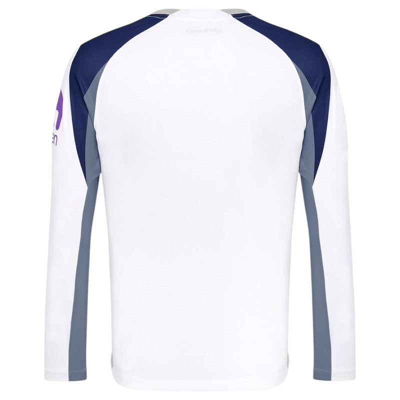 Camisola Tottenham Hotspur principal branca 2025/26 - MANGA LONGA
