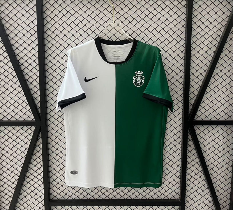 Camisola Sporting STROMP 2025/26 - verde/branco