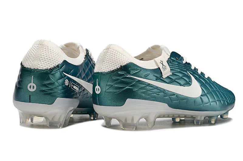 Chuteira Nike Tiempo Legend 10 FG - Azul - Edição Especial Esmerald