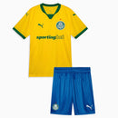 Conjunto Infantil Palmeiras amarela third 2025/26