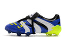 Chuteira Adidas Predator Accelerator FG - Azul e Verde