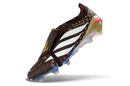 Chuteira Adidas Predator Elite FG 26 - Ed. "Louis Vuitton" com design sofisticado e tecnologia de desempenho.