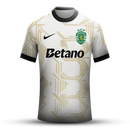 Camisola Sporting concept branca/dourada 2025/26 - EXCLUSIVA
