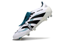 Chuteira Adidas Predator Elite Fold-Over Tongue FG - Branca, Verde e Preta