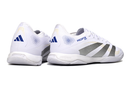 Chuteira Futsal Adidas Predator Elite Fold Over Tongue IC Branco com design moderno e confortável