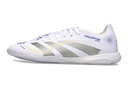 Chuteira Futsal Adidas Predator Elite Fold Over Tongue IC Branco, ideal para desempenho em quadras.