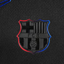 Conjunto Infantil Barcelona Away 2024/24 Preta - Nike