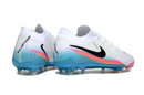 Chuteira Nike Phantom GX II Edição Especial FG - Branca, Rosa, Laranja e Azul