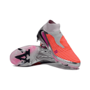 Chuteira Nike Phantom 6 Elite FG - Laranja "Alexia Putellas" com design vibrante e detalhe em prata.