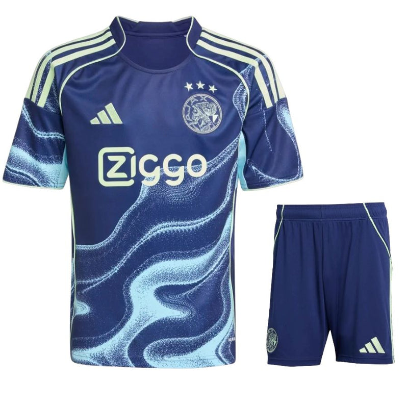 Conjunto Infantil Ajax alternativa 2025/26