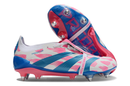 Adidas Predator Elite Fold-Over Tongue SG - Branca, Azul e Rosa