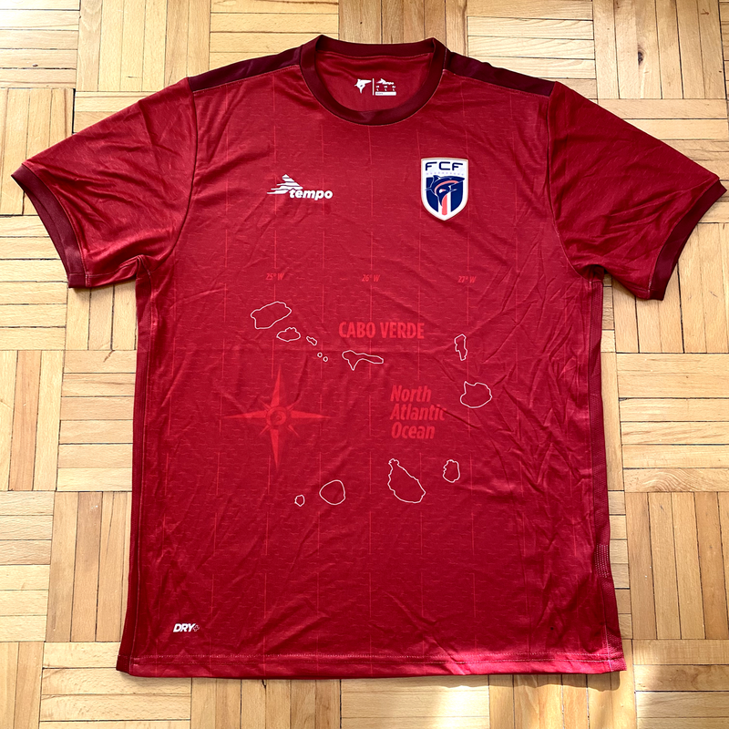 Camisola Seleção Cabo Verde 2024 - vermelha