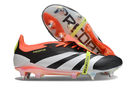 Adidas Predator Elite Fold-Over Tongue SG - Preta, Laranja e Verde