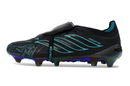 Chuteira Adidas Predator Elite FG 26 - Preta e Azul