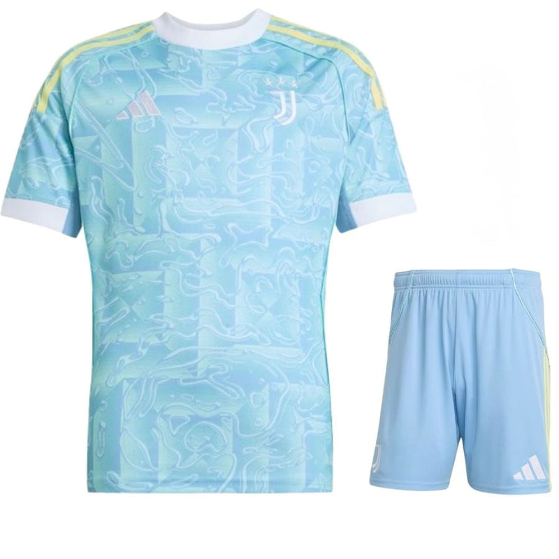 Conjunto Infantil Juventus alternativo 2025/26