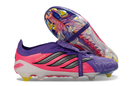 Chuteira Adidas Predator Elite FG 26 - Azul e Rosa