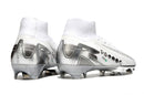 Chuteira Nike Air Zoom Mercurial Superfly 10 Edição Especial Elite FG - Banca e Prata