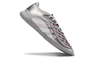 Chuteira Futsal Adidas Predator Elite Fold-Over Tongue IC Prata, design moderno e desempenho excepcional em quadra.