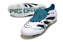 Chuteira Adidas Predator Elite Fold-Over Tongue FG - Branca, Verde e Preta