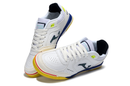 Chuteira Futsal Joma Top Flex Rebound IC Branca, Azul e Amarela