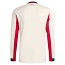 Camisola Liverpool alternativa branca 2025/26 - MANGA LONGA