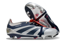 Adidas Predator Elite Fold-Over Tongue SG - Prata, Azul e Vermelha
