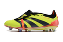 Chuteira Adidas Predator Elite Tongue FG - Amarela e Preta