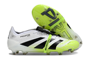 Chuteira Adidas Predator Elite Fold-Over Tongue FG - Branca, Verde e Preta