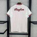 Camisola COM BOTÃO S L B x Originals branca 2025/26 - style baseball LANÇAMENTO