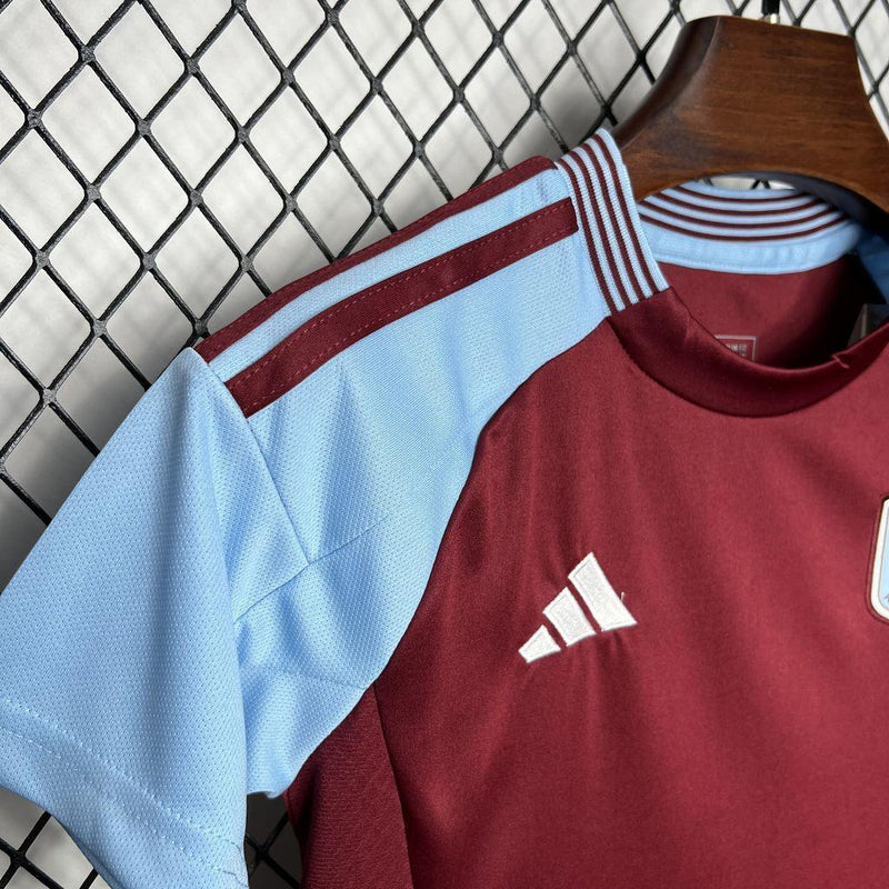 Conjunto Infantil Aston Villa home 24/25