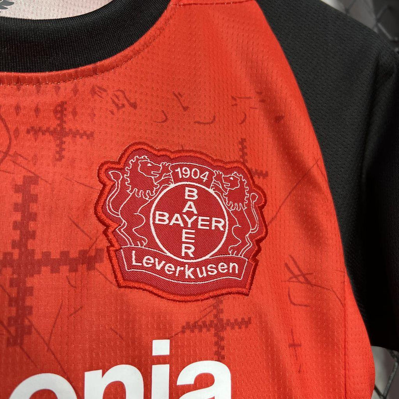 Conjunto Infantil Bayer Leverkusen home 24/25