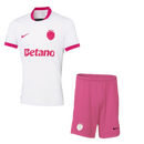 Conjunto infantil Sporting Outubro Rosa 2025/26 - LANÇAMENTO