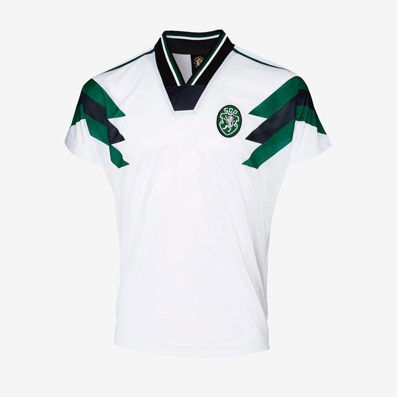 Camisola Sporting VINTAGE retrô branca ANOS 90 - 2025/26