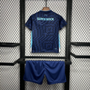 Conjunto infantil FC Porto azul terceiro equipamento 2024/25