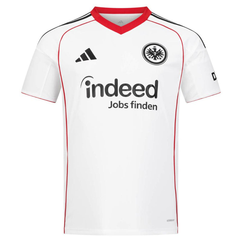 Camisola Frankfurt alternativa branca 2025/26