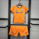 Conjunto infantil FC Porto laranja alternativo 2024/25