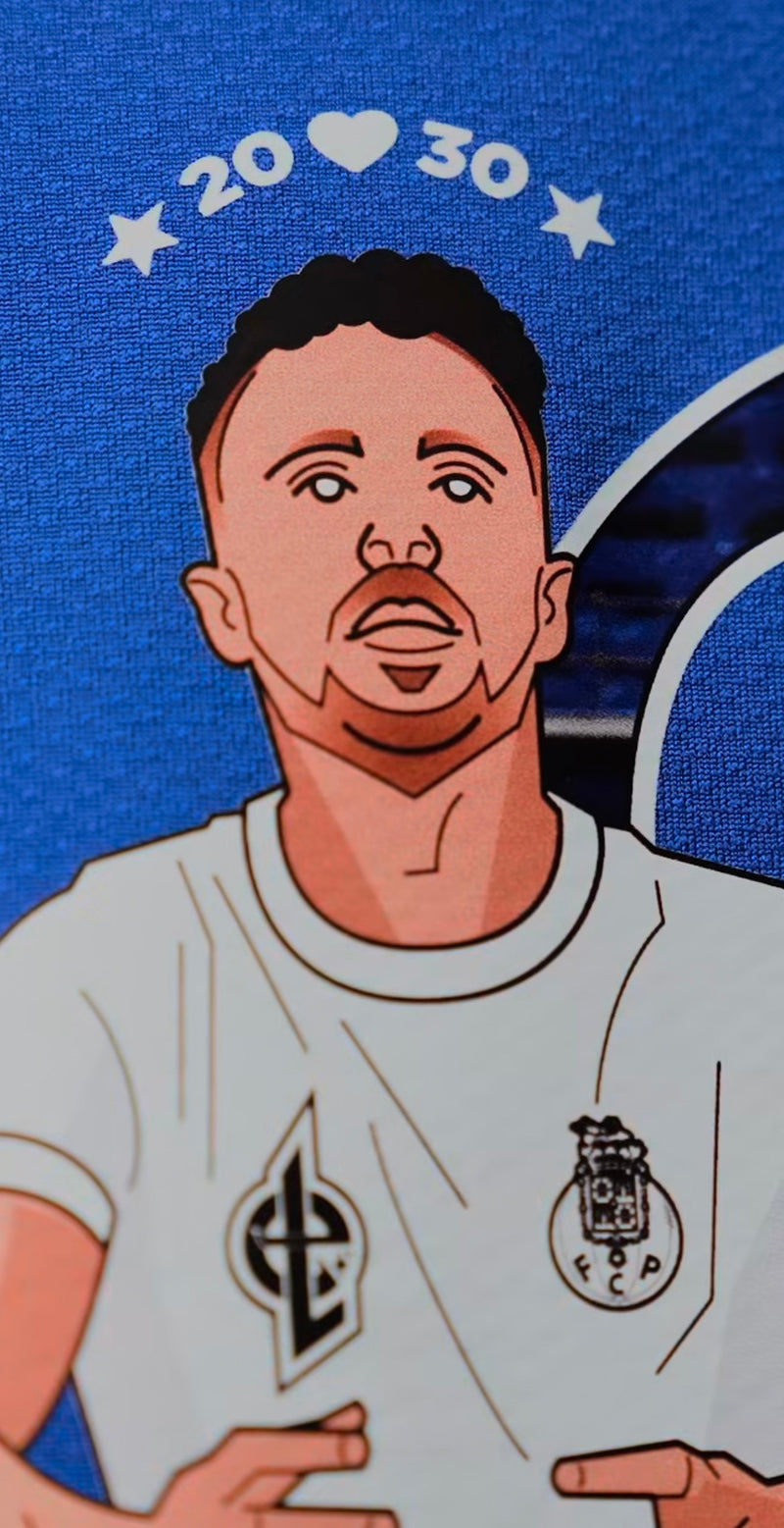 Camisola DIOGO J - FC Porto homenagem equipamento azul/branco 2025/26