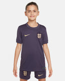 Conjunto Infantil Inglaterra Away 24/25 Roxo - Nike