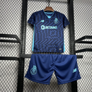 Conjunto infantil FC Porto azul terceiro equipamento 2024/25