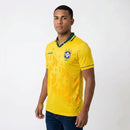 Camisola Brasil Home 1994 Amarela Retro - Umbro