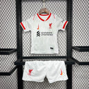 Conjunto Infantil Liverpool away 24/25