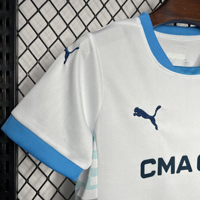 Conjunto Infantil Olympique de Marseille home 24/25