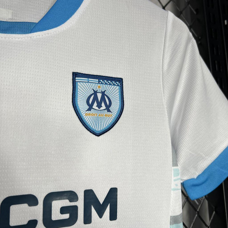 Conjunto Infantil Olympique de Marseille home 24/25