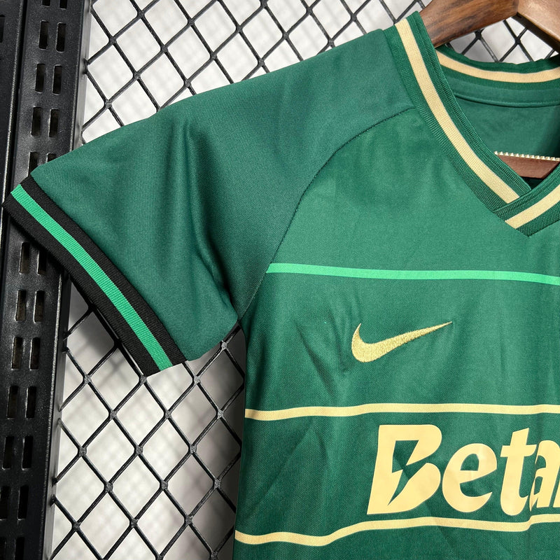 Conjunto Infantil Sporting away 24/25