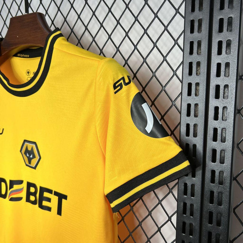 Conjunto Infantil Wolverhampton home 24/25