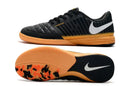 Chuteira Futsal Nike Lunar Gato IC Preta e Laranja