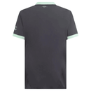 Camisola AC Milan third 24/25 preta, vista traseira com detalhes em verde claro, ideal para torcedores.