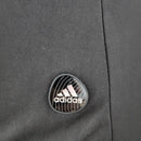 Logotipo da Adidas em tecido cinza do AC Milan Away 11/12 Retro Olympic.